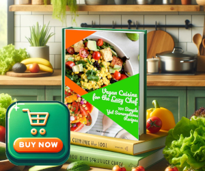 Buy your copy of the cookbook "Vegan Cuisine for the Lazy Chef: 101 Simple Yet Scrumptious Recipes"