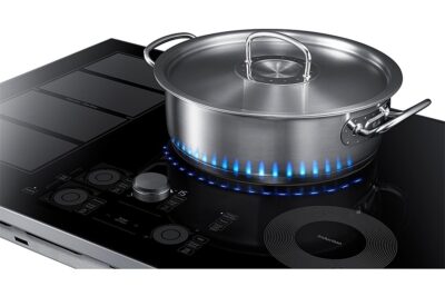 Samsung Induction Cooktop with Virtual Flame Technology: Gas-Like Visuals